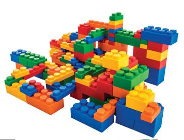 Plastic Blocks - Duplo style