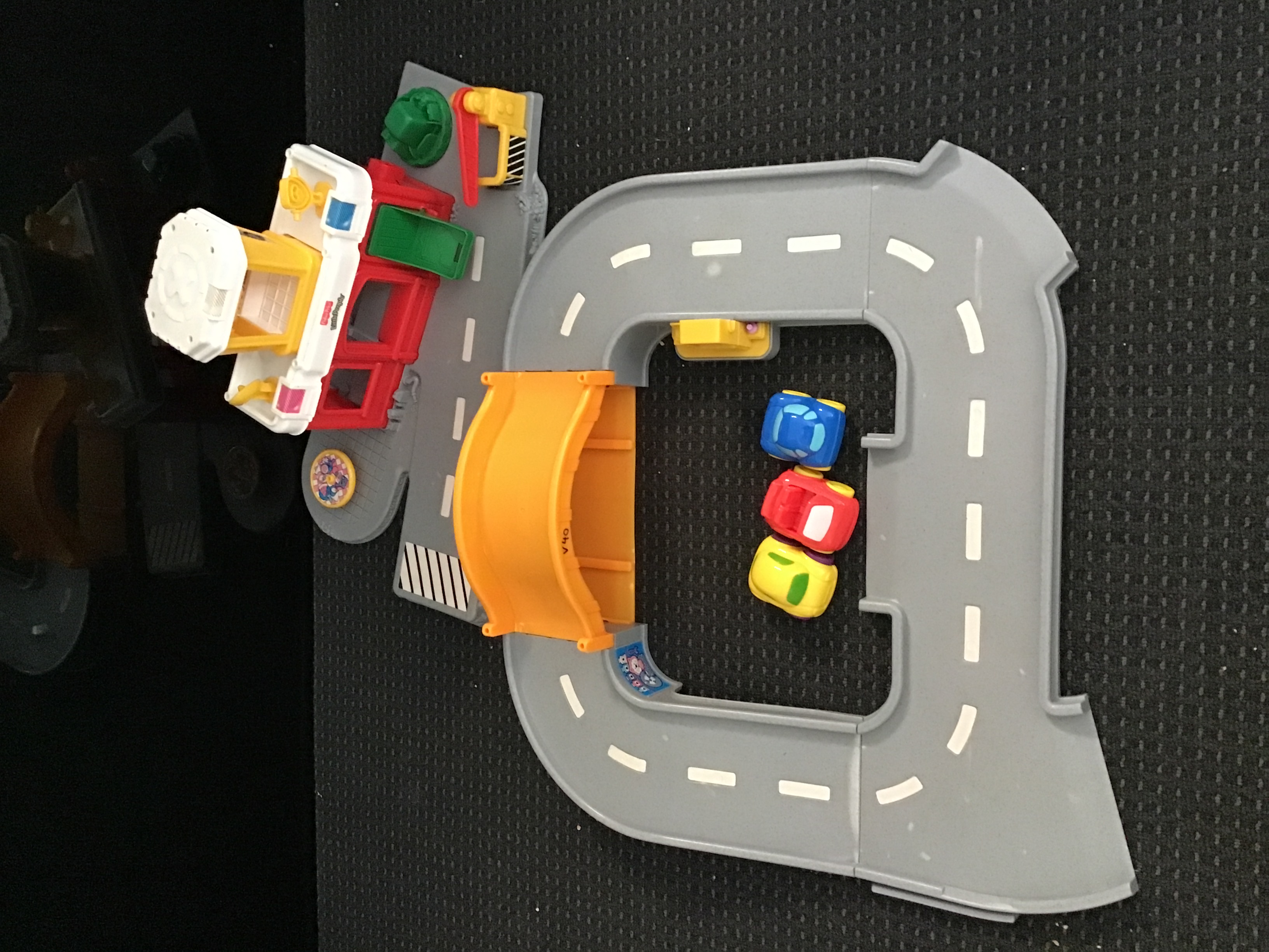 Little People Petrol Station & Loop Track